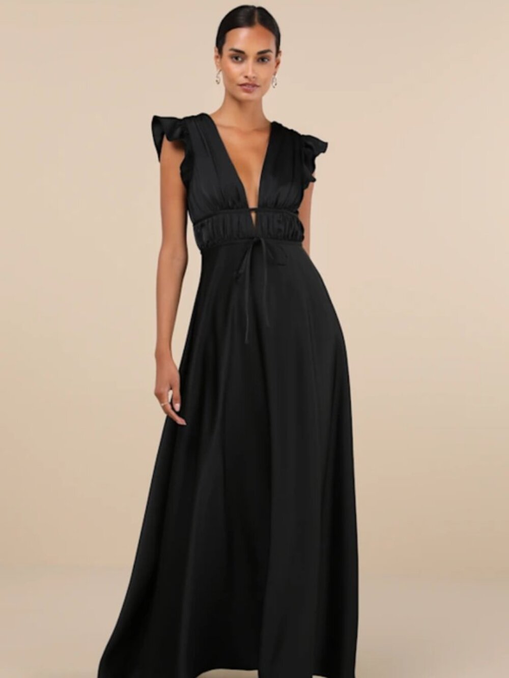Elegant Black Evening Dress